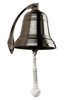 Solid Brass Ships Bell, 8"