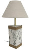 Nautical Map Table Lamp & Shade