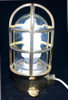 Brass Oceanic Electric Lamp Fixture
