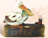 Pelican Welcome Statue