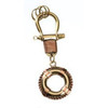 Nautical Brass Life Ring Key Ring