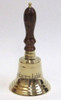 Captains Table Brass Hand Bell, 12"
