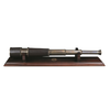 Bronze Finished Brass Spyglass & Display Stand, 21"