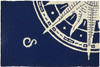 Sailor'S Compass Indoor Outdoor Area Rug, 22" X 34"