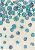 Sea Glass Sandollars Indoor & Outdoor Area Rug, 8' x 10'