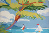Tropical Sail Indoor Only Area Rug, 22" x 33"