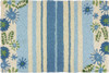 Daisies And Stripes Indoor & Outdoor Area Rug, 21" x 33" Daisies And Stripes Indoor & Outdoor Area Rug, 21" x 33"