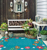 Wildflower Garden Indoor & Outdoor Area Rug, 34" x 54" Wildflower Garden Indoor & Outdoor Area Rug, 34" x 54"