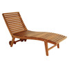 Teak Pool Lounge Chair