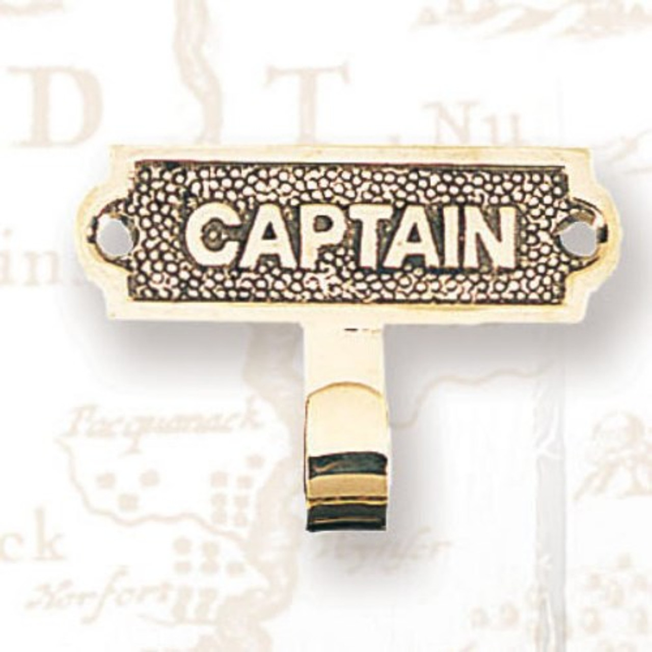 Brass Captain Hook - Seaside Treasures - Nautical Decor, Nautical