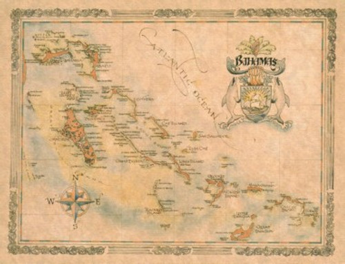  Historic Map - [St. Barts, St. Martin, Anguilla, Newfoundland,  French : St. Barts, St. Martin, Anguilla, Newfoundland, French Guyana,St.  Pierre et Miquelon, 1849 - Vintage Wall Art 36in x 24in: Posters