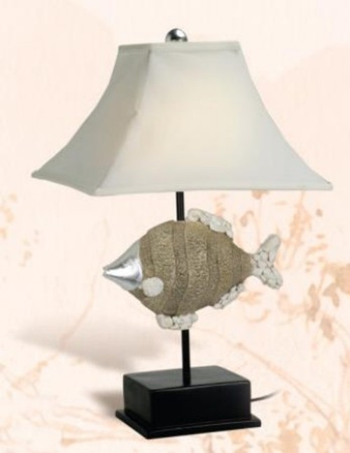 Tropical Fish Table Lamp & Shade