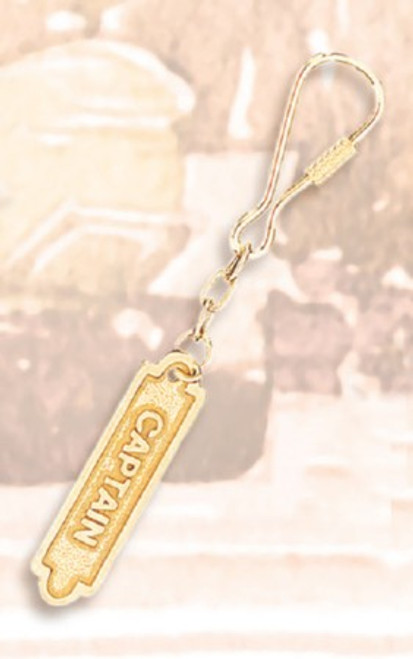 Captain Brass Key Ring