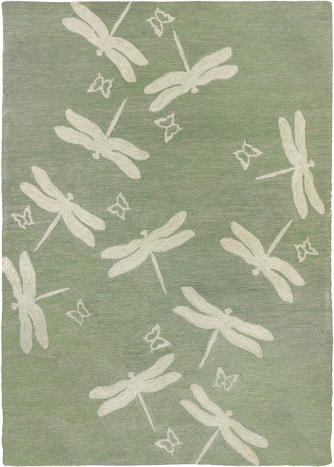 Dragonfly Field Indoor & Outdoor Area Rug, 8' x 10'
