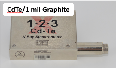 X-123 CdTe (Resistive) X-Ray & Gamma Ray Detector - 1.5 inch Extender
