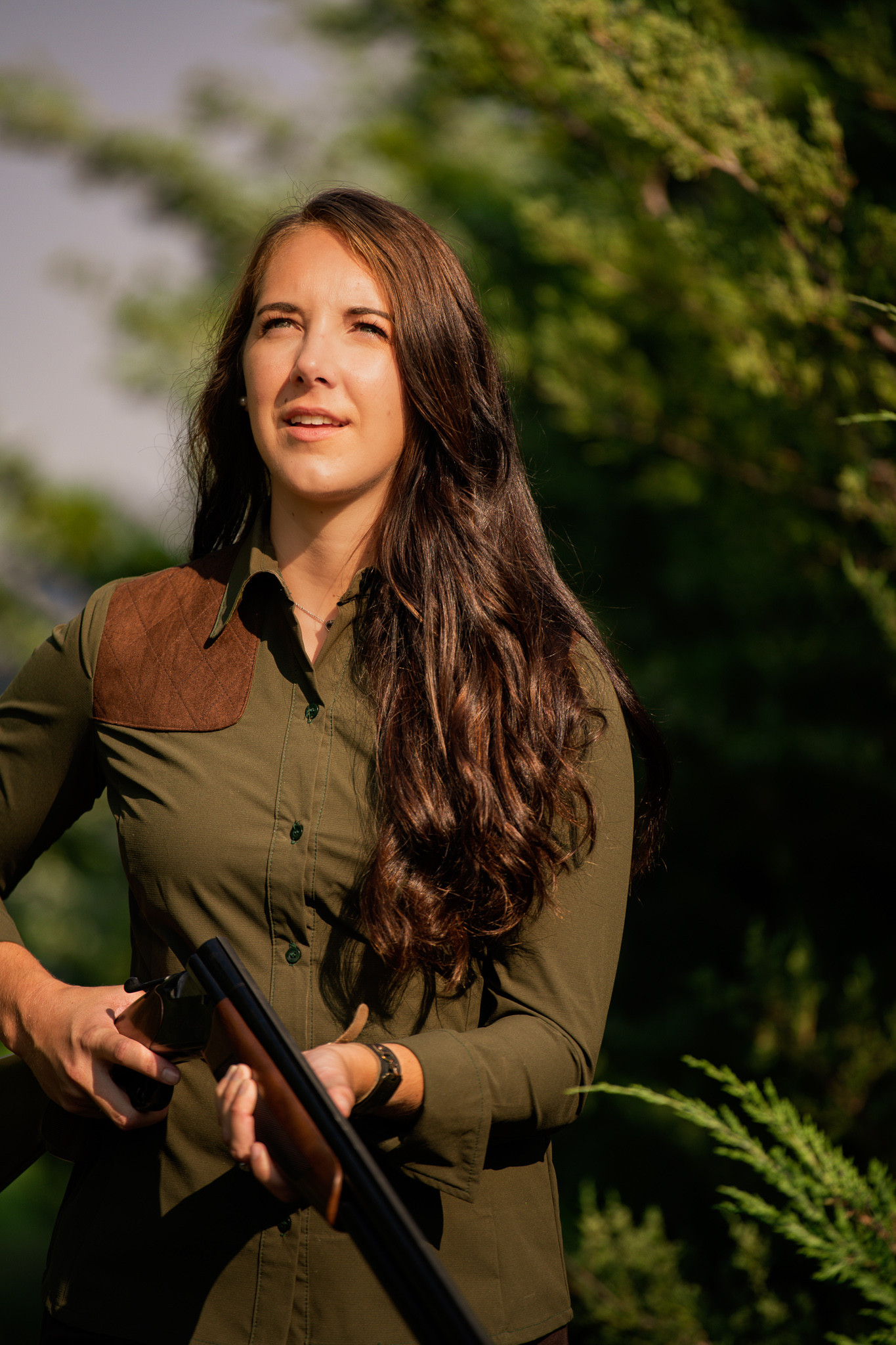 PIPER GREEN LS MOISTURE WICKING HUNTING SHIRT - Mckenna Quinn