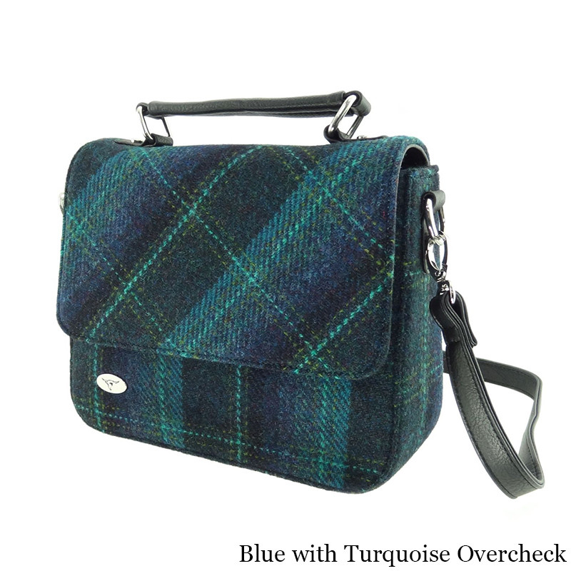 Harris Tweed Thurso Square Shoulder Bag | Free US Shipping