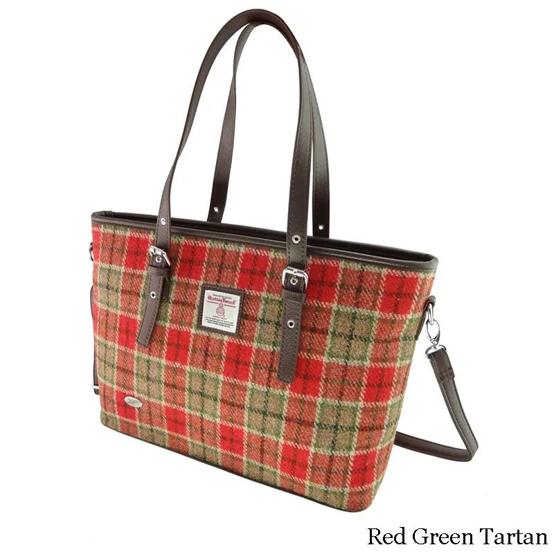 Harris Tweed Large Spey Tote Bag | Glen Appin | Shamrockgift.com