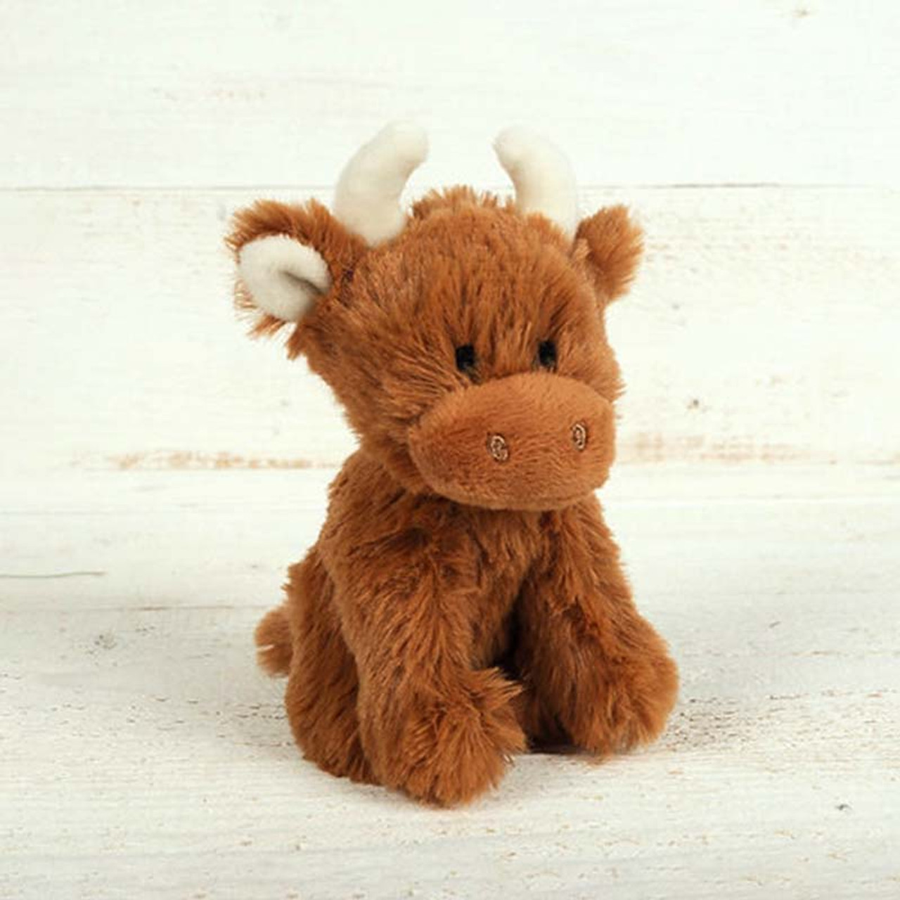 Mini Highland Cow Kids Plush Toy