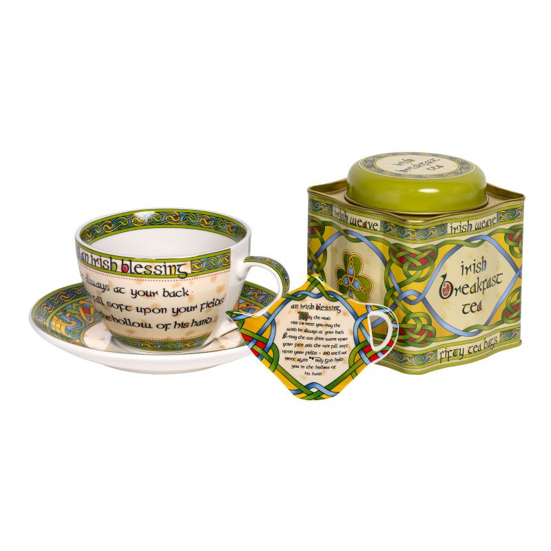 Irish Blessing Tea Set | Shamrockgift.com
