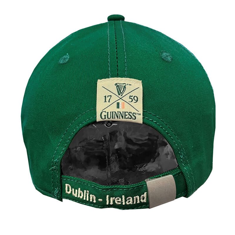 Beer Hat Guinness Harp Washed Grey Baseball Cap Hat With Bottle Opener