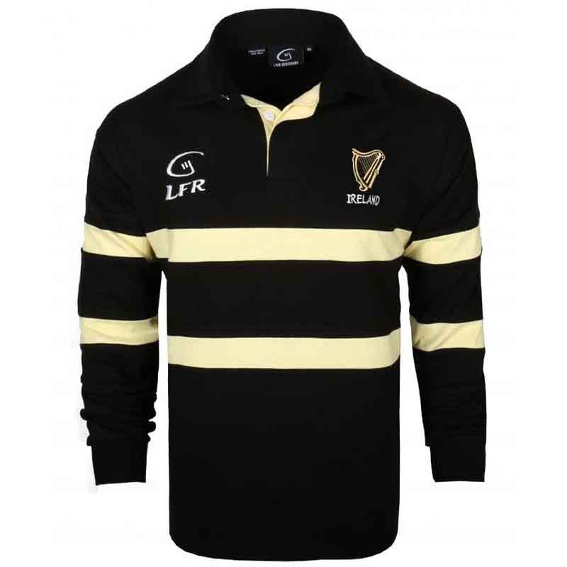 Harp Ireland Longsleeve Striped Rugby Shirt | Malham USA