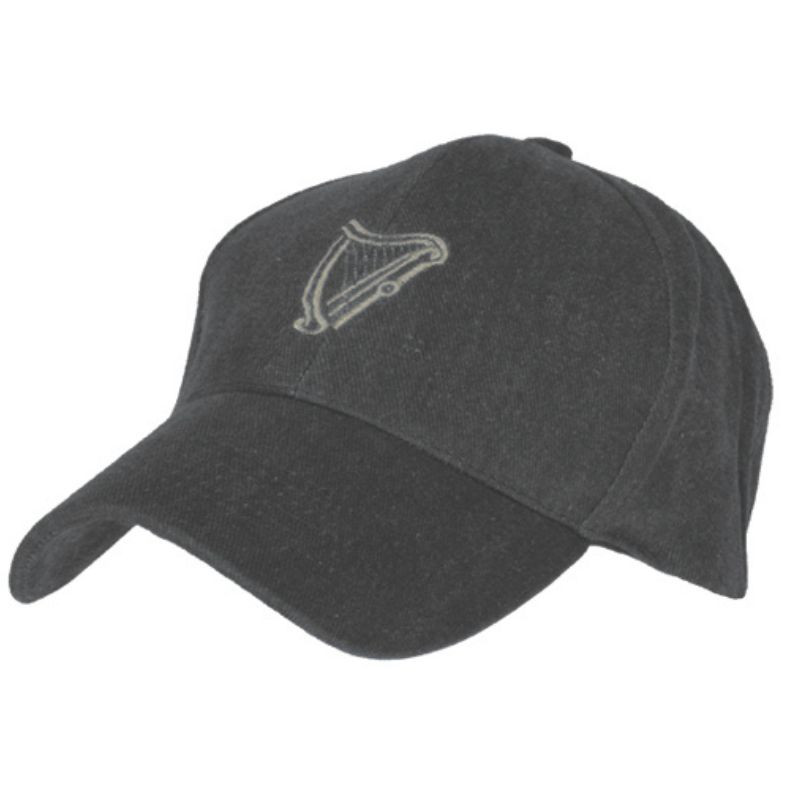 Washed Denim Harp Baseball Cap