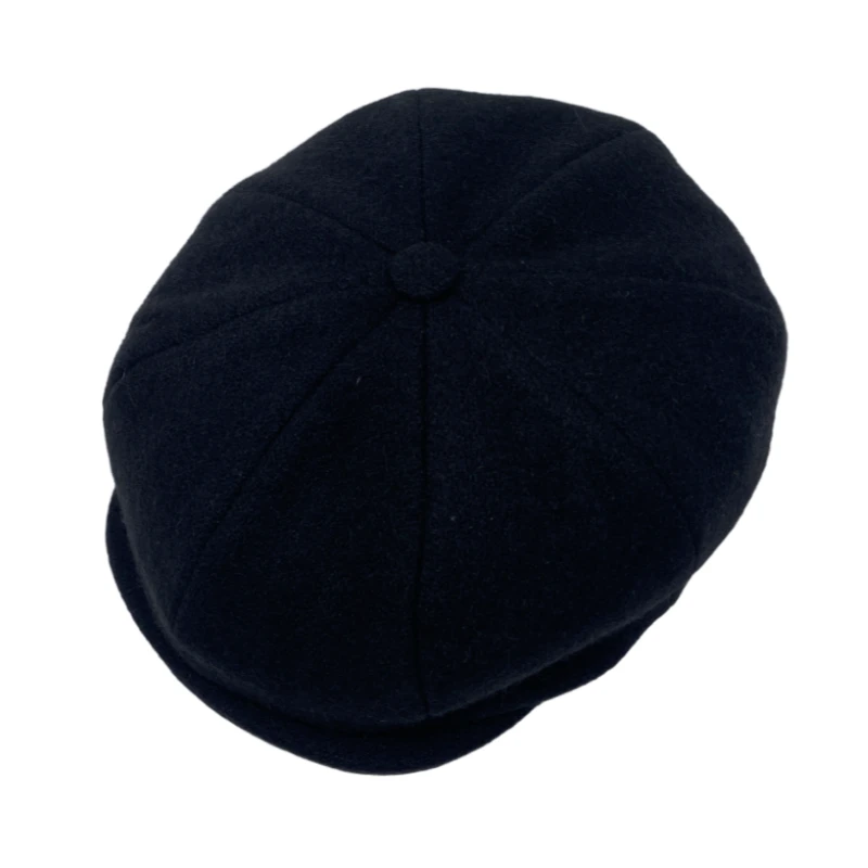 Woolen Tweed Newsboy Cap | ShamrockGift.com display picture 2