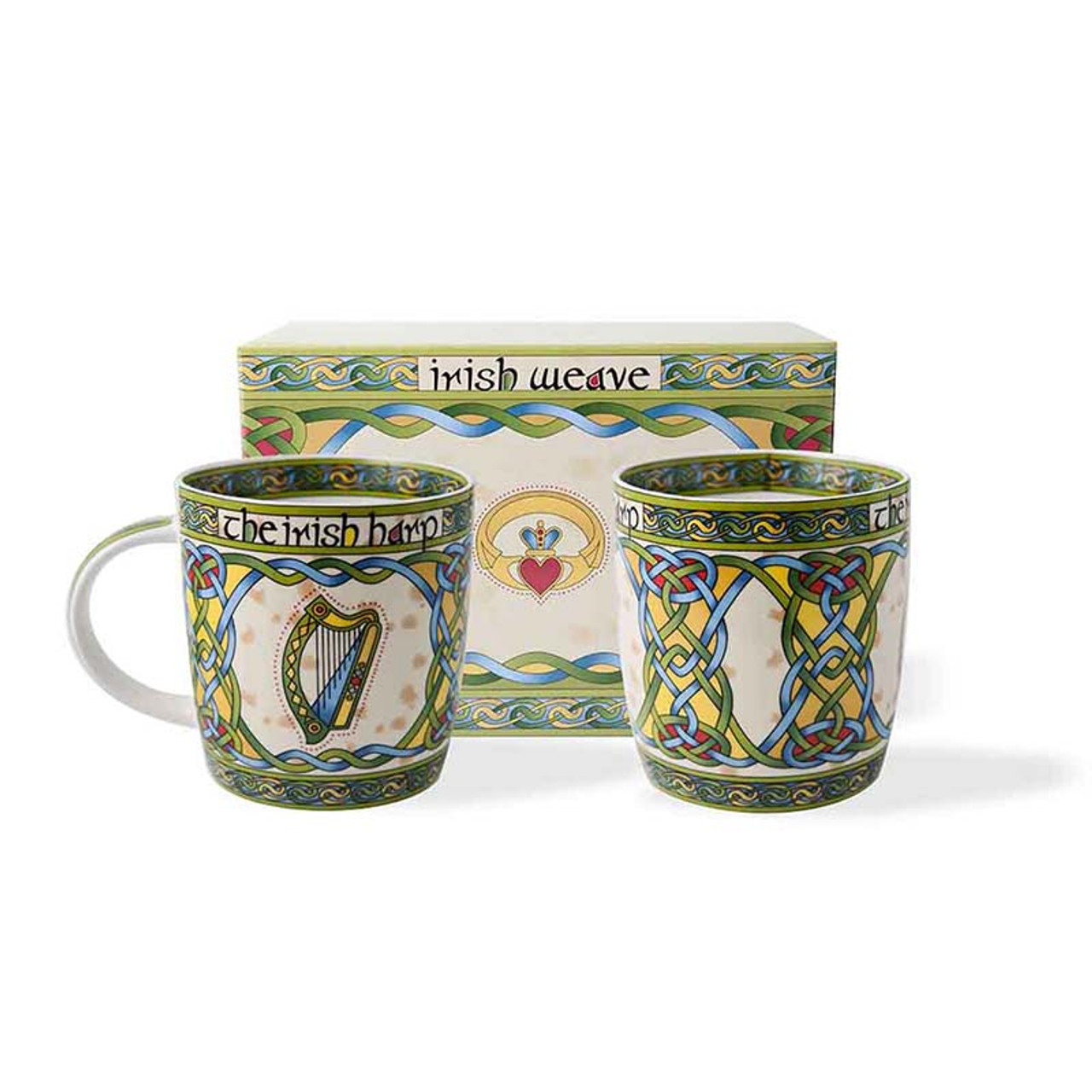 Royal Tara Irish Weave Mugs