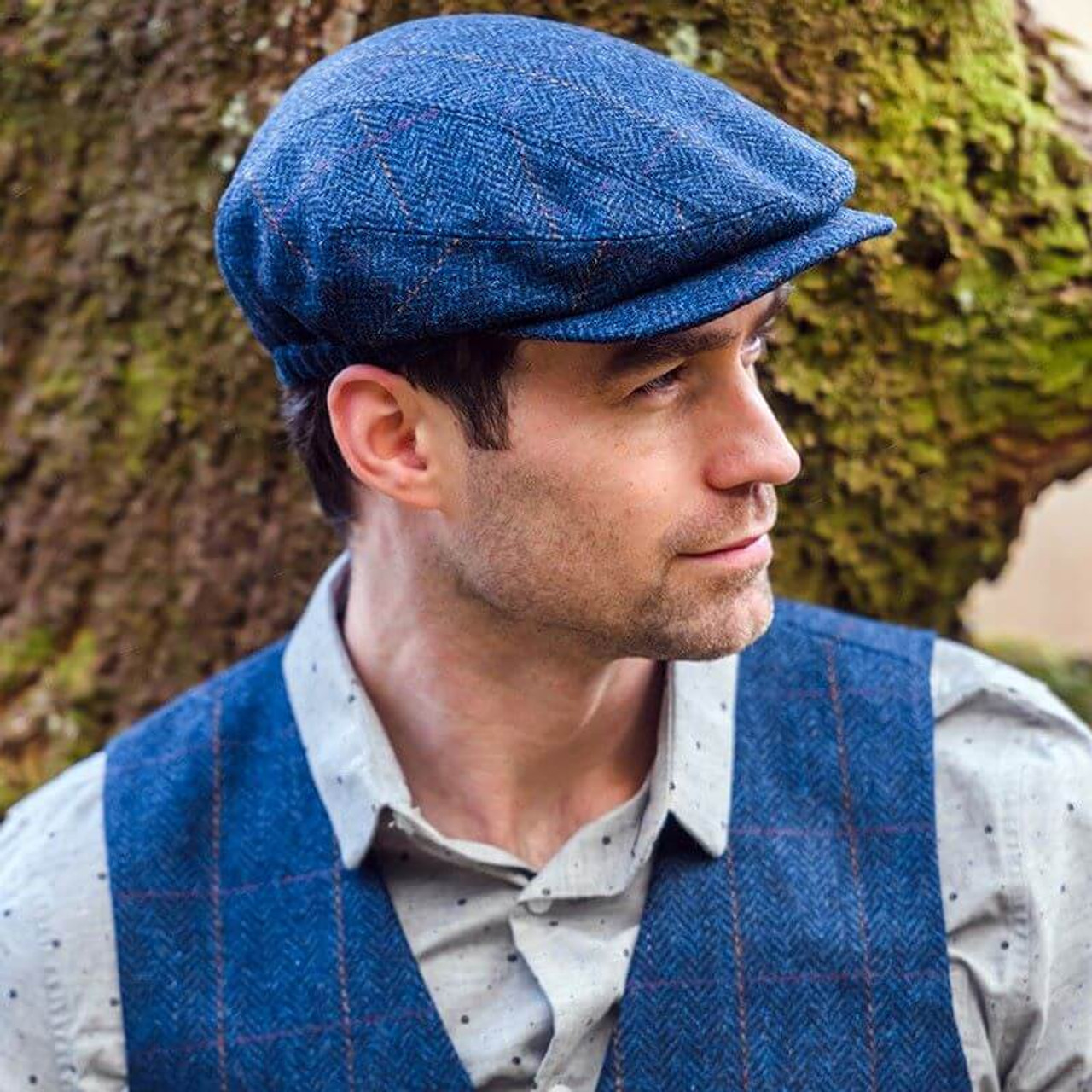 Mucros Weavers Kerry Irish Tweed Flat Cap for Men Made in Ireland