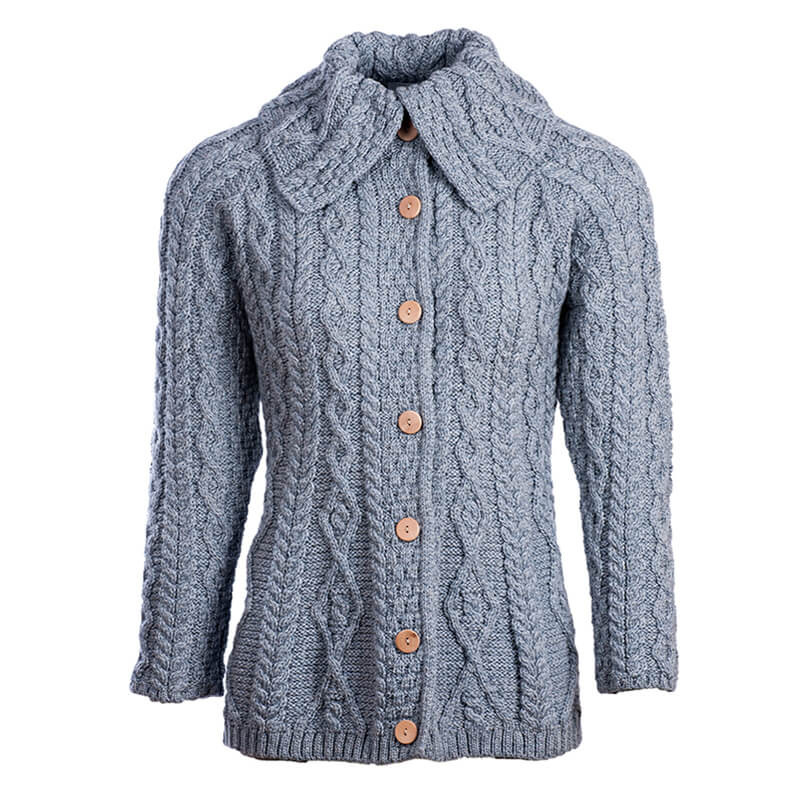 SuperSoft Merino Wool Flare Cardigan | Fast US Delivery