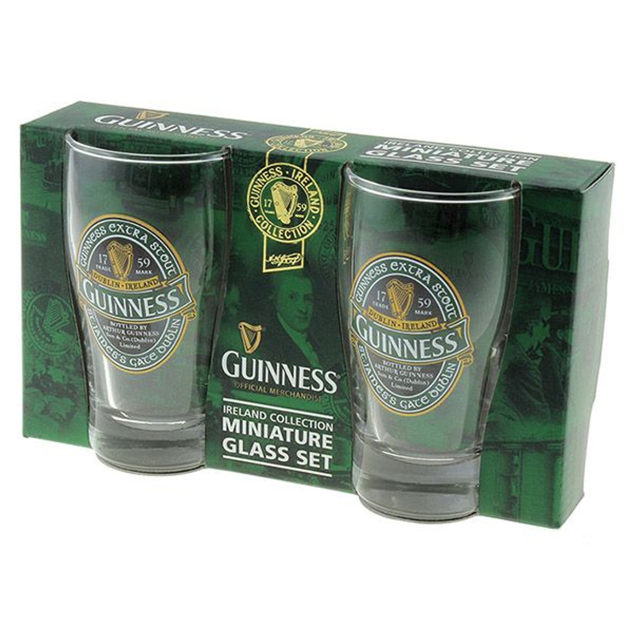 Guinness Pub Glasses, Set of 4