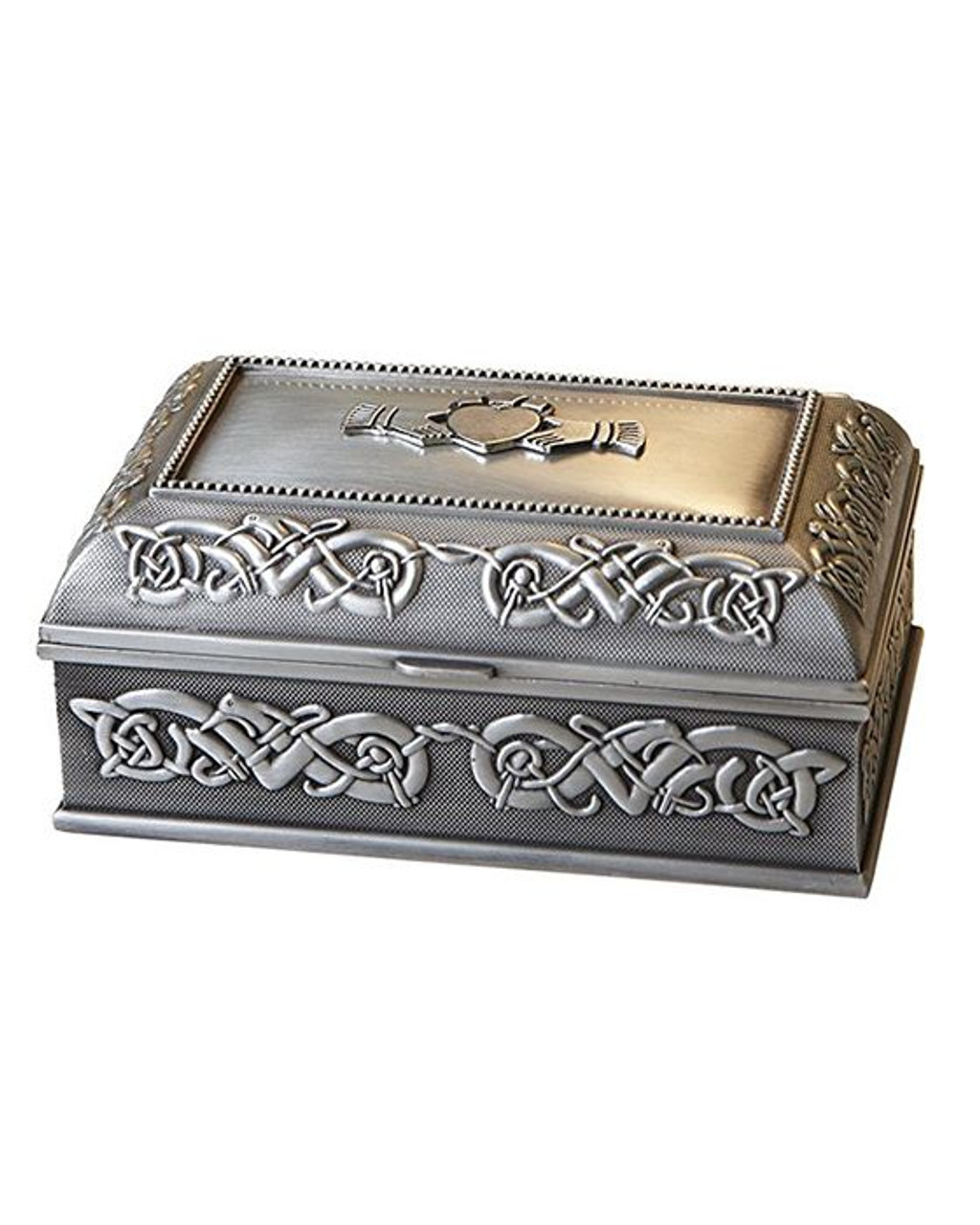 Irish Jewelry Box | Mullingar Pewter | ShamrockGift.com