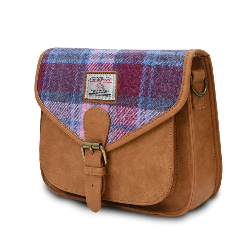 Campbell Tartan Saddle Handbags