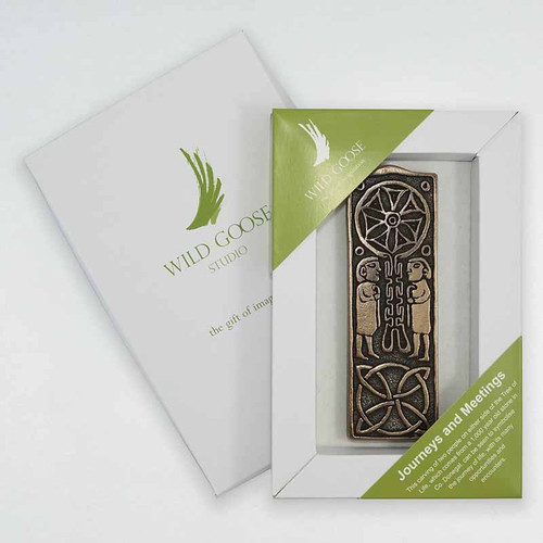 Journeys and Meetings Bronzed Wall Plaque In Box SB508 ShamrockGift