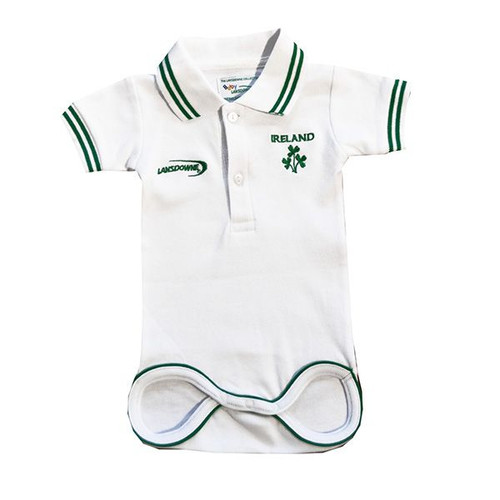 Lansdowne Ireland Baby Polo Vest ShamrockGift.com