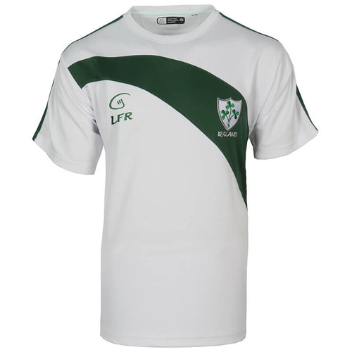 BTSSI-WHITE Shamrock Ireland Breathable T-Shirt Shop online on ShamrockGift.com