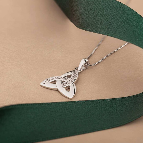 Celtic Trinity Knot Shaped Pendant S44867 ShamrockGift.com