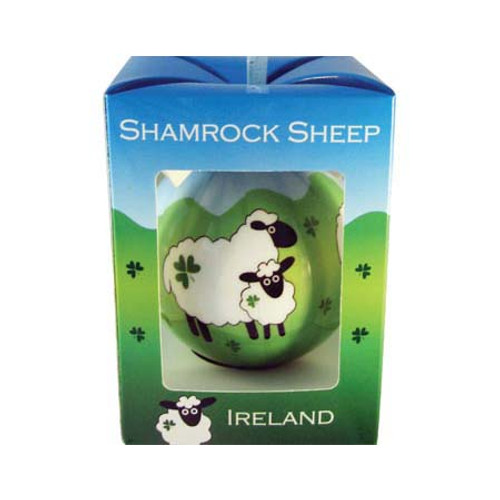 Shamrock Sheep Bauble in Gift Box ShamrockGift.com