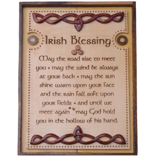 Royal Tara Home Blessing Plaque IC-0020-0030-BX01 Shamrockgift.com