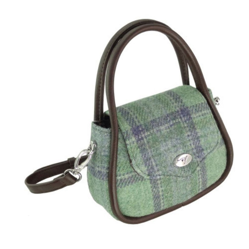 GA-LB1240-COL139 Glen Appin Harris Tweed Mini HandbagShamrockGift.com