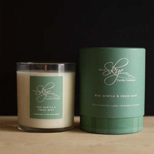 Isle of Skye Candles Co. Bog Myrtle and Fresh Mint Irish Candle SC-C-BM SahmrockGift.com