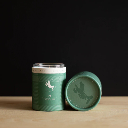 Isle of Skye Candles Co. Bog Myrtle and Fresh Mint Small Handmade Candle SC-M-BM ShamrockGift.com