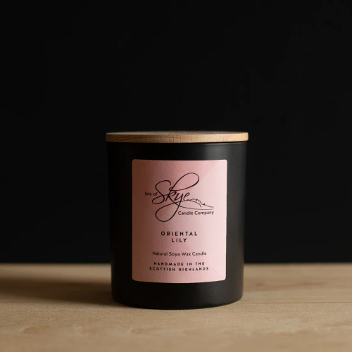 Isle of Skye Candles Co. Oriental Lily Scented Large Irish Candle SR-LT-OL ShamrockGift.com
