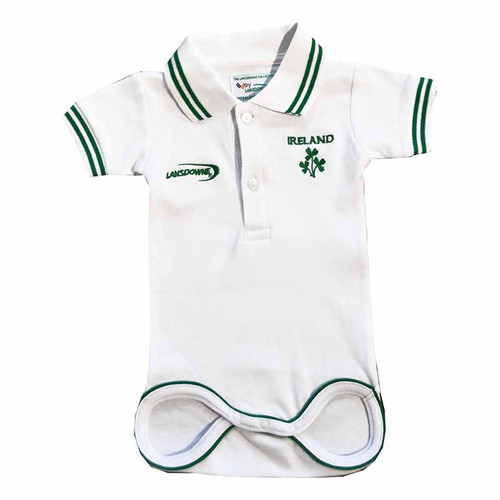 Lansdowne Ireland Baby Polo Vest ShamrockGift.com