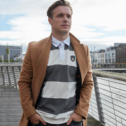 G3073 Long Sleeve Guinness Rugby Shirt Lifestyle ShamrockGift.com