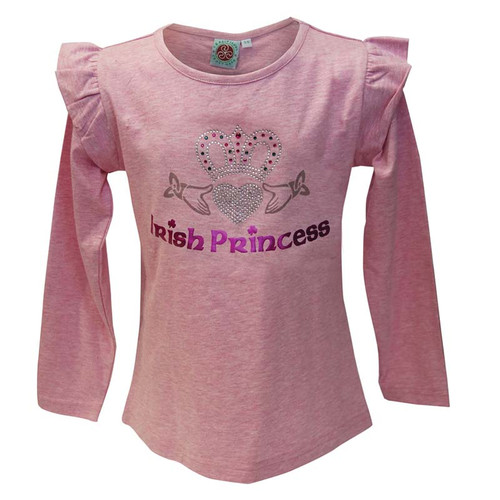 T7474 Irish-Princess-Baby-Girl-Shirt shamrockgift.com