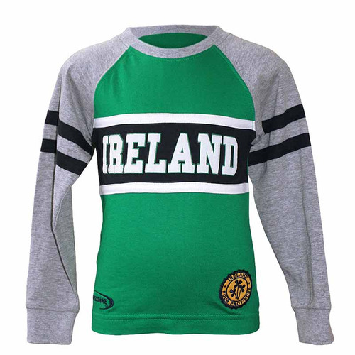 R7171 Kids Long Sleeve Ireland Shirt