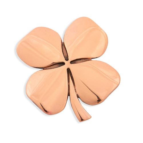 EWH114-CP Copper Lucky Clover Wall Hanging with Irish Blessing Shamrockgift