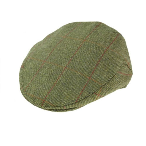 GA-GH0325-MED-Authentic Irish Scally Flat Cap Tweed 4ShamrockGift.com